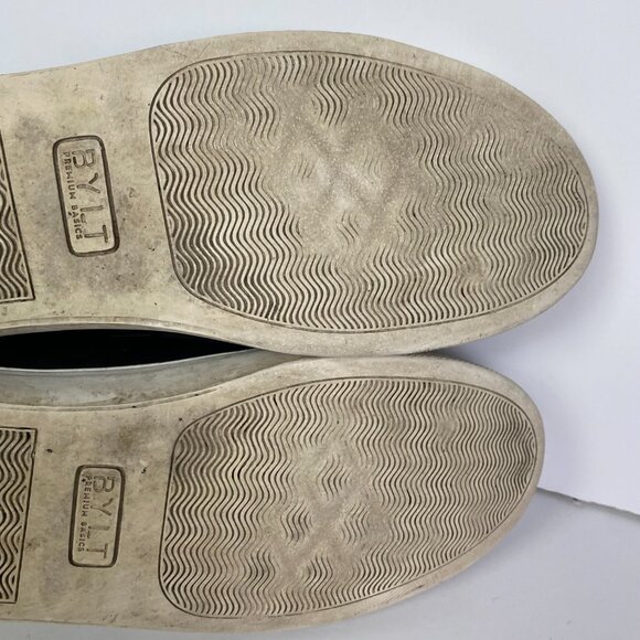 BYLT Everyday Shoes Men's 11 Black Leather Lace Up Sneakers Casual BYLT Premium - Picture 14 of 16